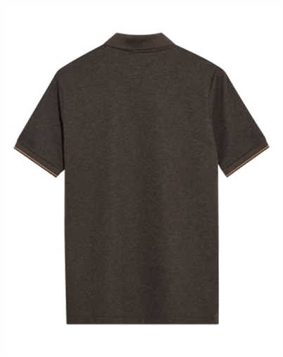 Mos Mosh Gallery - MMGHarvey Polo - Chocolate Brown